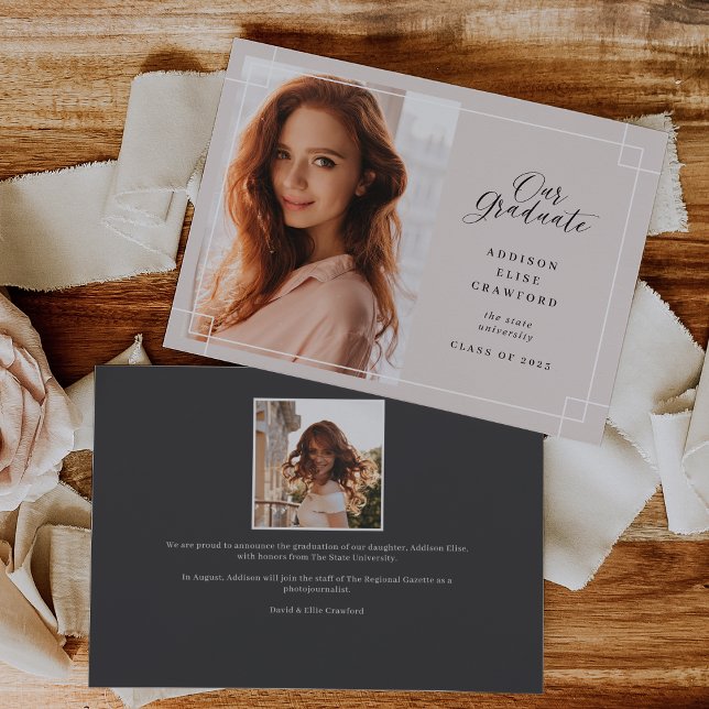 Anuncio Nuestro graduado | Graduación fotográfica (Subido por el creador)