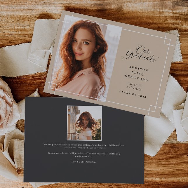 Anuncio Nuestro graduado | Graduación fotográfica (Subido por el creador)