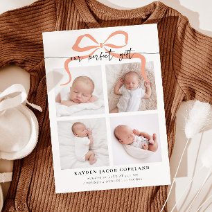 Anuncio Nuestro regalo perfecto para el nacimiento de la f