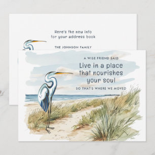 Anuncio Nueva dirección de la escena de la Gran Blue Heron