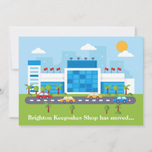 Anuncio Nueva dirección de la tienda Centro comercial boni