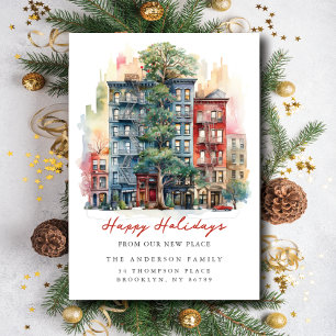 Anuncio Nueva dirección de los Navidades de los departamen