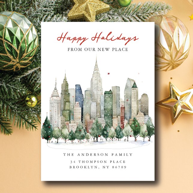 Anuncio Nueva dirección de Navidad en la ciudad de Nueva Y (Subido por el creador)