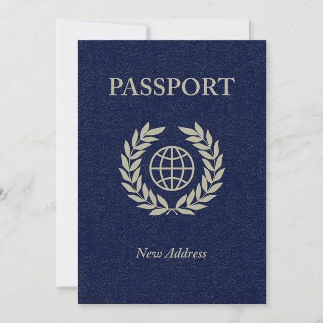 Anuncio nueva dirección pasaporte (Anverso)