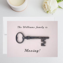 Nueva dirección residencial mínima Clave antigua e