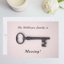 Anuncio Nueva dirección residencial mínima Clave antigua e