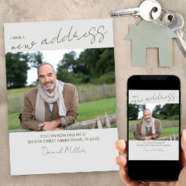 Anuncio Nueva foto de dirección con movimiento de escritur