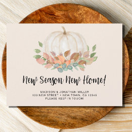 Anuncio Nueva temporada Nueva Calabaza Hogar Caída Otoño M