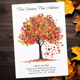 Anuncio Nueva temporada Nueva dirección Otoño Nos hemos mu