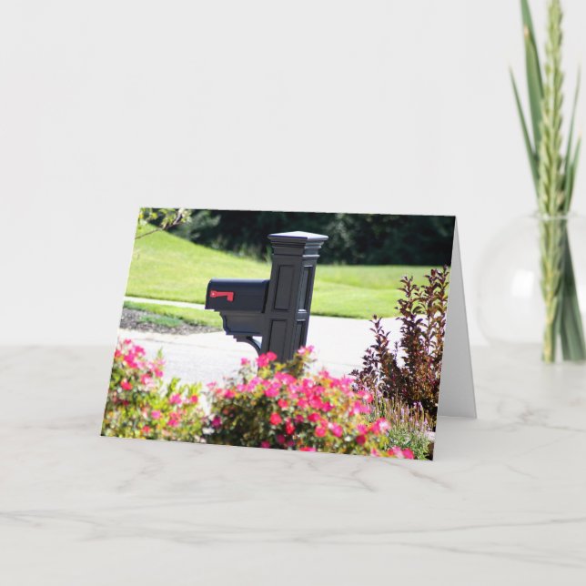 Anuncio Nuevo buzón de la dirección (Anverso)