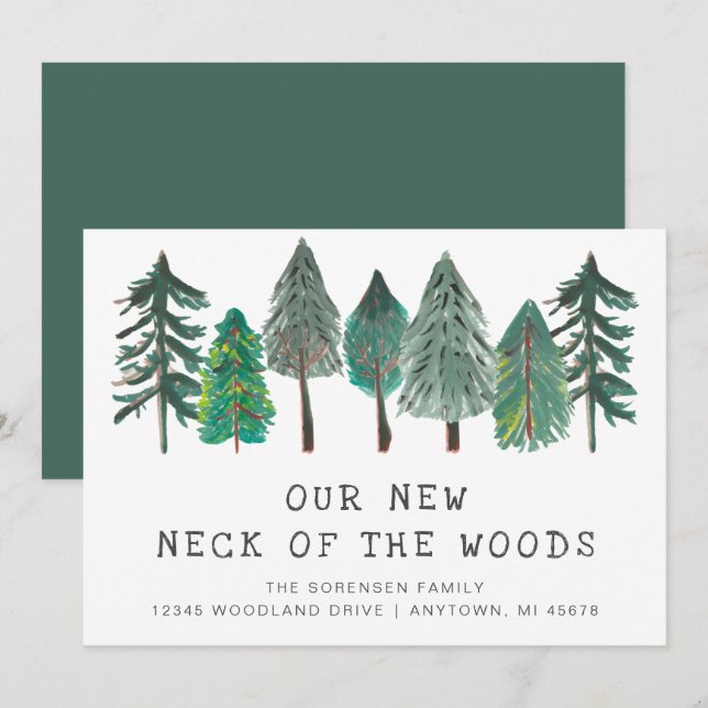 Anuncio Nuevo cuello de la carrera de Woods (Anverso / Reverso)
