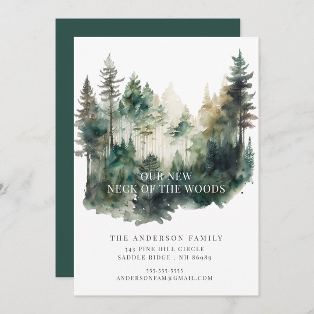 Anuncio Nuevo Cuello de la Nueva Dirección de Woods (Anverso / Reverso)