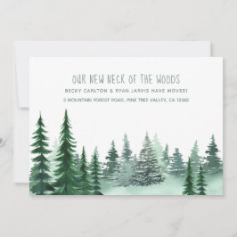 Anuncio Nuevo cuello del bosque de bosques en movimiento