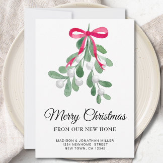 Anuncio Nuevo hogar Feliz Navidad en movimiento