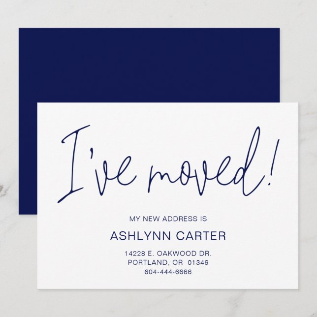 Anuncio Nuevo hogar moderno (Anverso / Reverso)