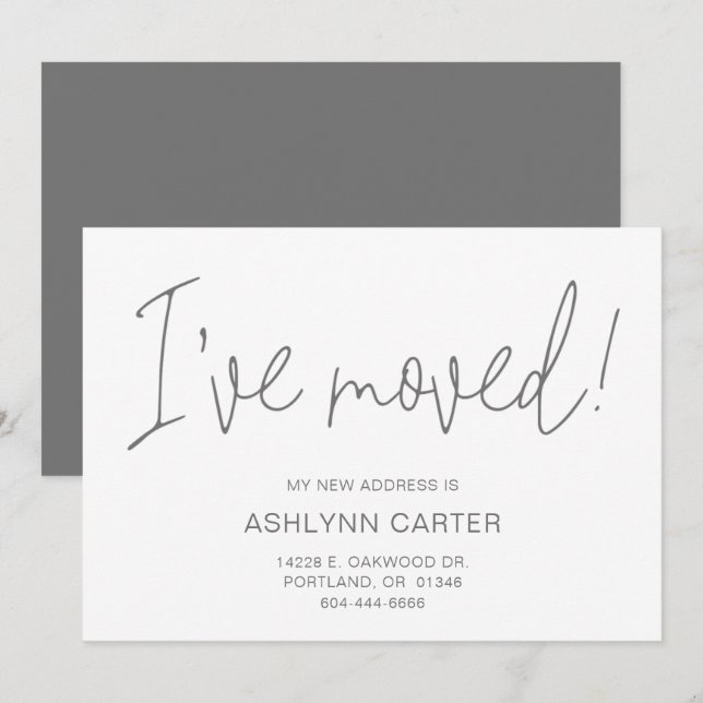 Anuncio Nuevo hogar moderno (Anverso / Reverso)