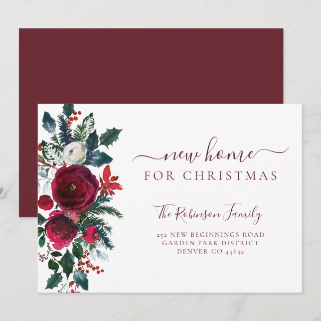 Anuncio Nuevo hogar para las vacaciones de los Navidades q (Anverso / Reverso)