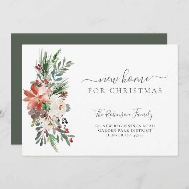 Anuncio Nuevo hogar para las vacaciones de los Navidades q (Anverso / Reverso)