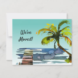 Anuncio Nuevo Home Palm Tree Waterfront Dock Aqua Moving
