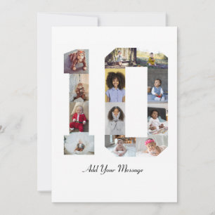 Anuncio Número 10 Poster de Collage de fotos