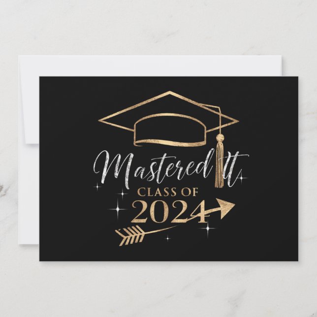 Anuncio Obsequios de graduación para su máster en clases d (Anverso)