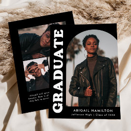 Anuncio Offset Arch Black 4 Photo Graduation