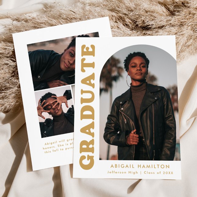 Anuncio Offset Arch Gold 4 Graduación de fotos (Subido por el creador)