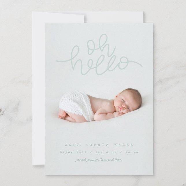 ANUNCIO OH HOLA (Anverso)