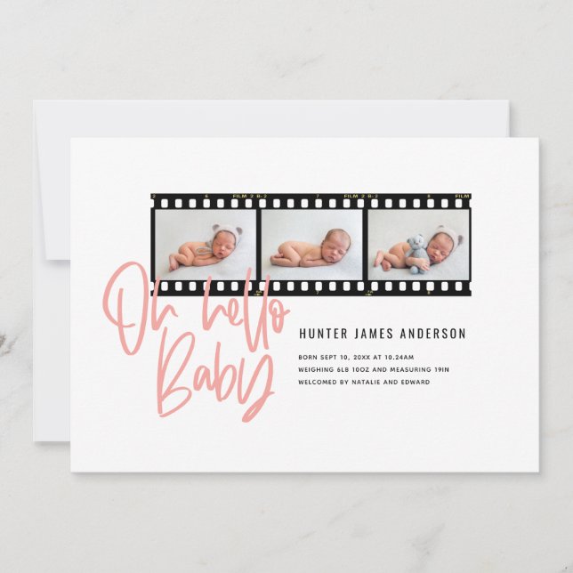 Anuncio Oh Hola bebé diseño gráfico multi película (Anverso)