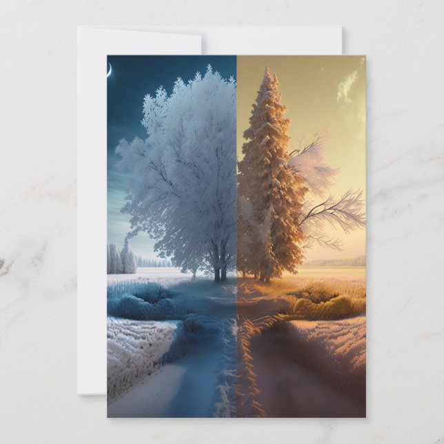 Anuncio One day in winter (Anverso)