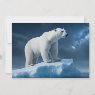 Anuncio Oso Polar Animal Majestuoso Salvaje En Una Galaxia