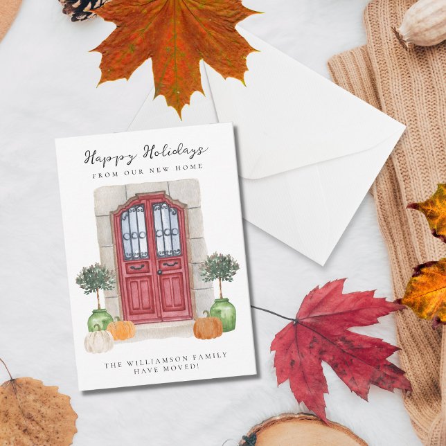 Anuncio Otoño de vacaciones mudándose a casa cambio de dir (Subido por el creador)