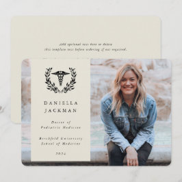 Anuncio Oyster Caduceus Medical School Foto de graduación