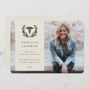 Anuncio Oyster Caduceus Medical School Foto de graduación