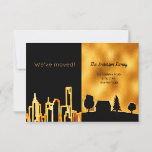 Anuncio País de la ciudad del oro negro que nos mudamos