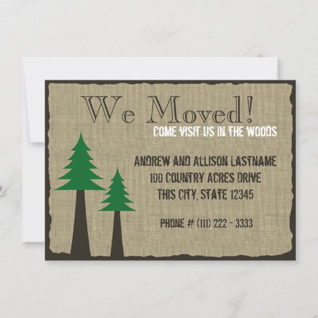 Anuncio País de Woodland Nuevo Hogar (Anverso)