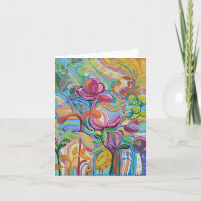 Anuncio Pájaros y flores (Anverso)