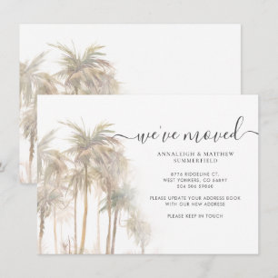 Anuncio Palm Trees mudándose cambio de dirección en el hog