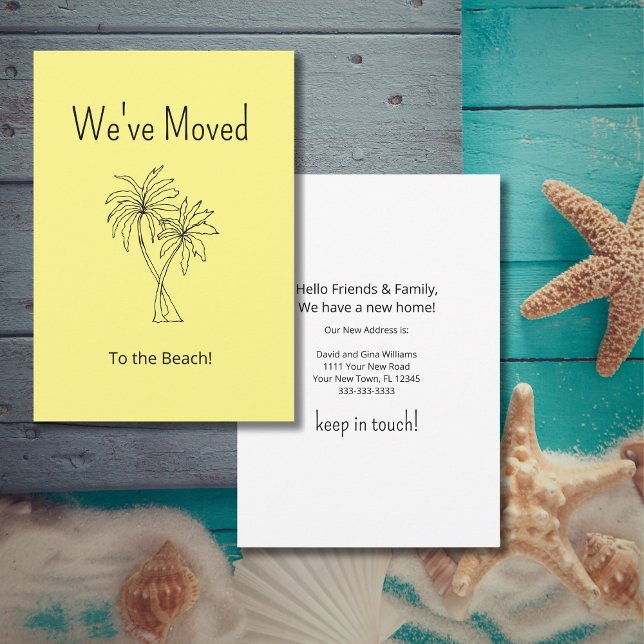 Anuncio Palmeras Tropicales de Playa Amarillo en Movimient (Subido por el creador)