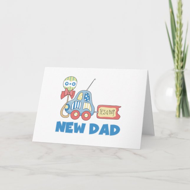 Anuncio Papá nuevo en el coche es un niño (Anverso)