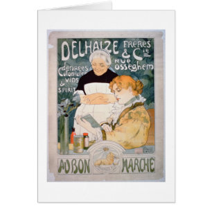 Anuncio para Delhaize, los hermanos y el Co. en el