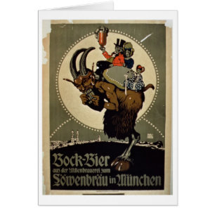 Anuncio para la 'cerveza de Bock del cervecero de