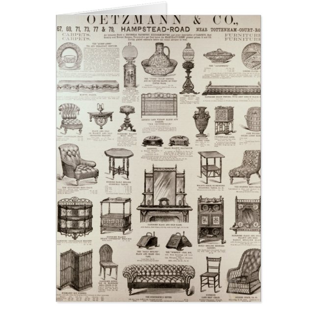 Anuncio para Oetzmann & Co. (Frente)