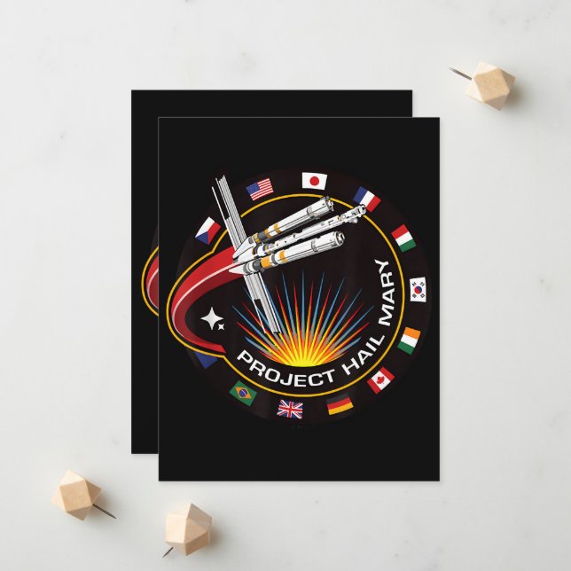 Anuncio Parche de misión espacial (Anverso/Reverso In Situ)