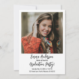 Anuncio Partido de Graduación de Maestría en Bellas Artes