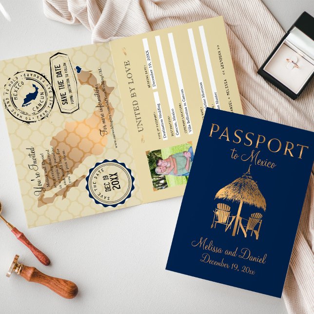 Anuncio Pasaporte mexicano de Cancún salva la fecha del an (Subido por el creador)