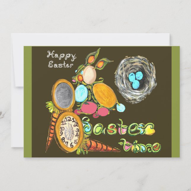 Anuncio Pascua Bunny Egn Vine Watch Feliz Pascua (Anverso)