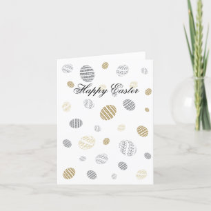 Anuncio Pascua feliz perfecta, huevos