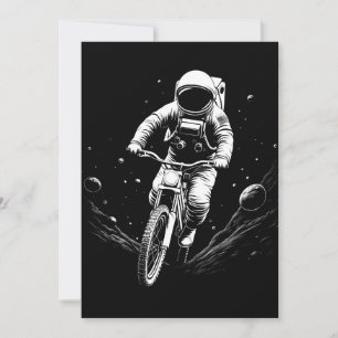Anuncio Paseo en bicicleta del astronauta cósmico aventura
