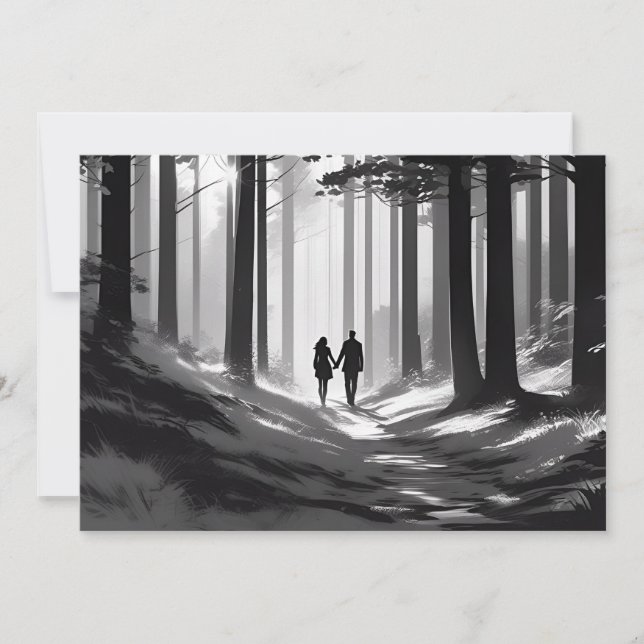 Anuncio Paseo romántico por el bosque (Anverso)
